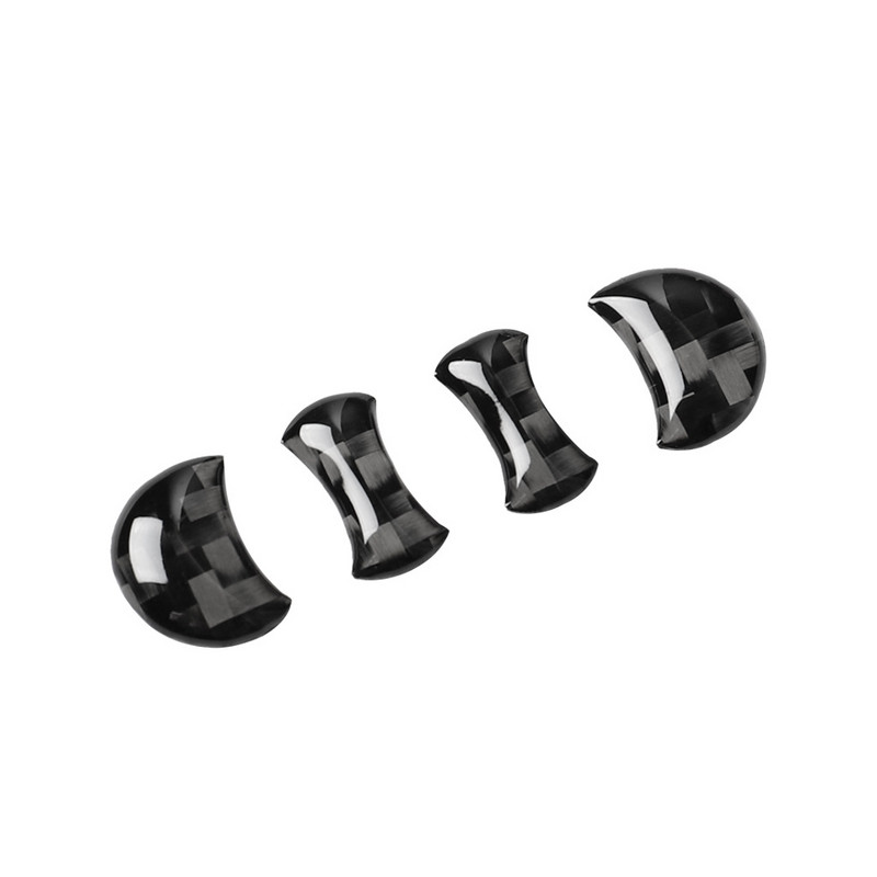 Capacul volanului autovehiculului Decor autocolant cu textura din fibra de carbon pentru Audi A4 B8 B9 A3 8V 8Y S3 Q3 8U Q5 8R Q7 Q2 Accesorii