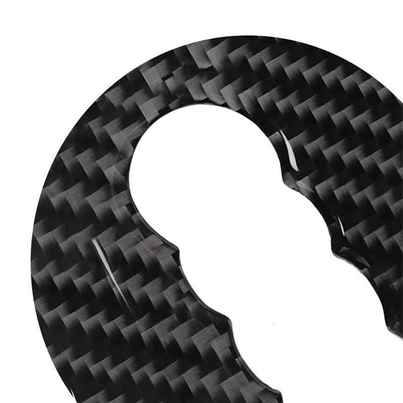 Capacul volanului autovehiculului Decor autocolant cu textura din fibra de carbon pentru Audi A4 B8 B9 A3 8V 8Y S3 Q3 8U Q5 8R Q7 Q2 Accesorii