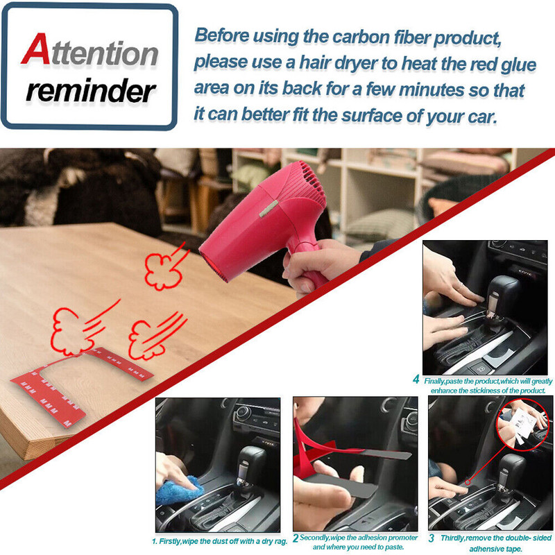 Capacul volanului autovehiculului Decor autocolant cu textura din fibra de carbon pentru Audi A4 B8 B9 A3 8V 8Y S3 Q3 8U Q5 8R Q7 Q2 Accesorii