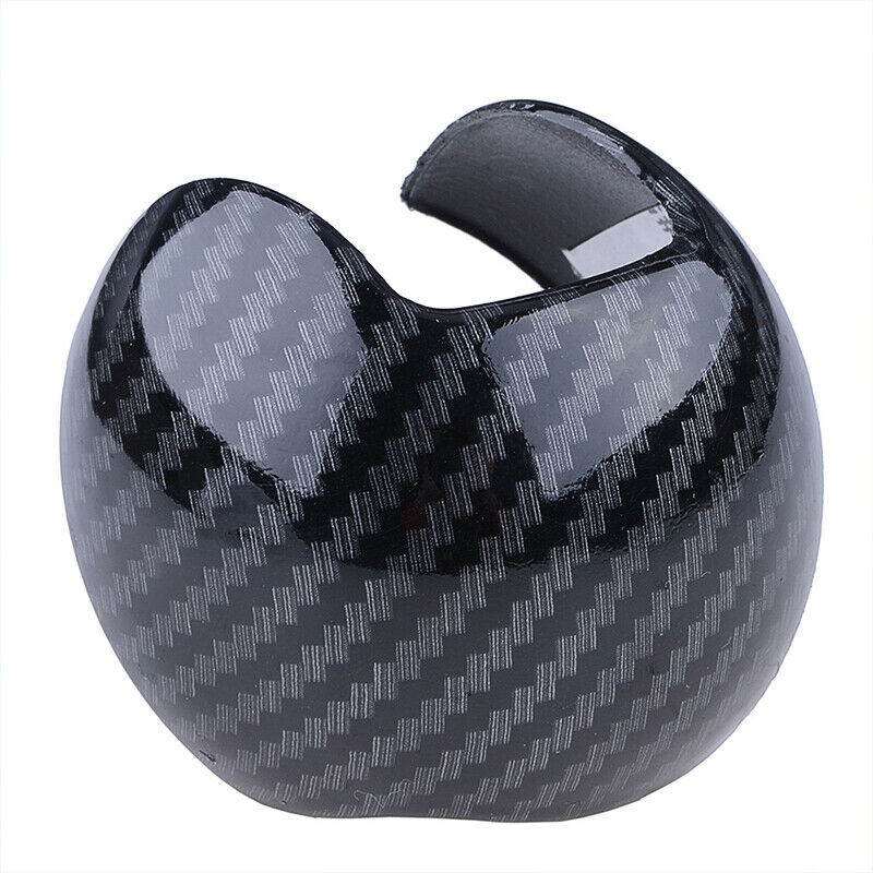 Model din fibră de carbon Buton schimbător de viteze mâner Trim capac autocolant potrivit pentru Audi A3 S3 2014 2015 2016 2017 2018