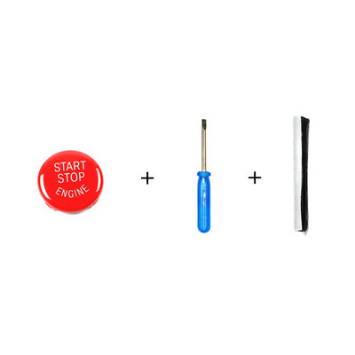 Potrivit pentru BMW E87 E60 E83 E84 E89 pentru BMW E90 E91 E92 E93 Buton de pornire a motorului mașinii Înlocuiți capacul comutatorului de oprire Accesorii Decor auto
