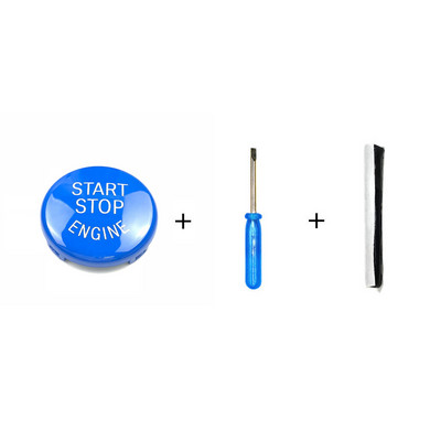Potrivit pentru BMW E87 E60 E83 E84 E89 pentru BMW E90 E91 E92 E93 Buton de pornire a motorului mașinii Înlocuiți capacul comutatorului de oprire Accesorii Decor auto