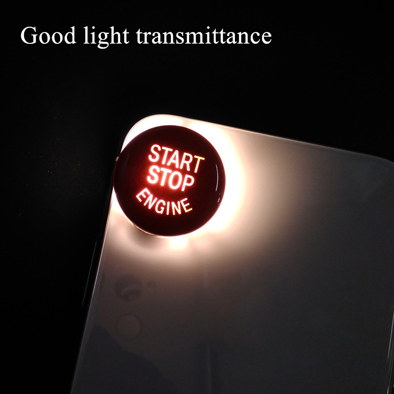 Potrivit pentru BMW E87 E60 E83 E84 E89 pentru BMW E90 E91 E92 E93 Buton de pornire a motorului mașinii Înlocuiți capacul comutatorului de oprire Accesorii Decor auto