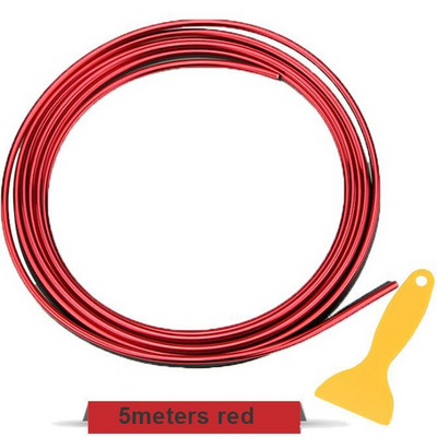 5M painduv auto interjööri armatuurlaua vormimisriba kaunistus ukse serva pilu õhutusriba koos kaabitsaga