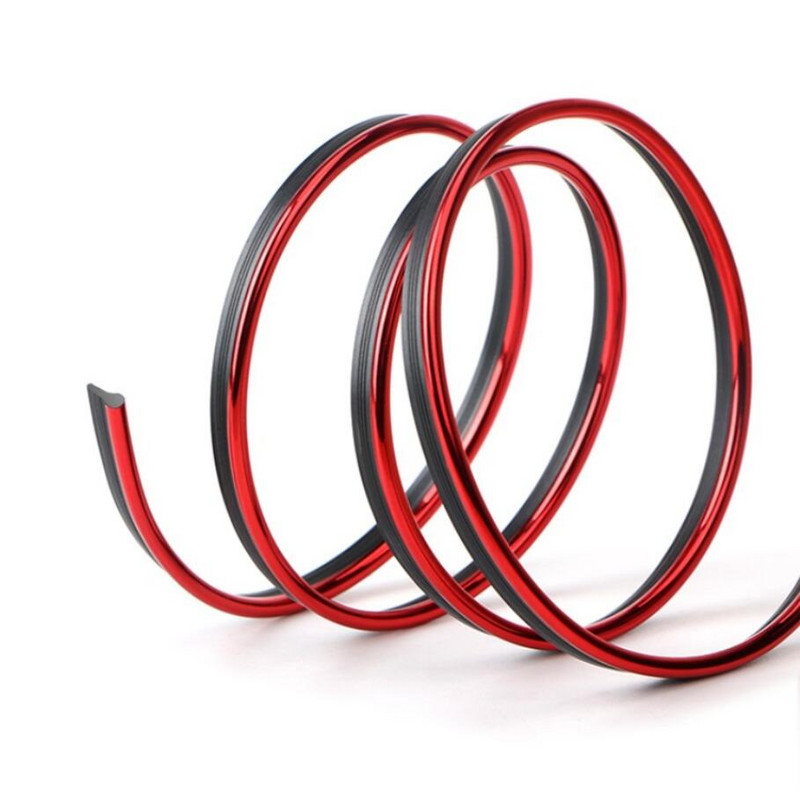 5M painduv auto interjööri armatuurlaua vormimisriba kaunistus ukse serva pilu õhutusriba koos kaabitsaga