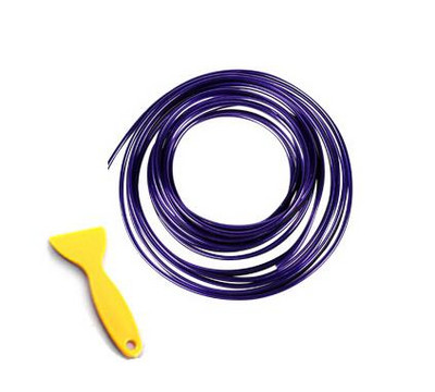 Mașină strălucitoare, interior flexibilă, turnare pentru margini, benzi decorative, linie de finisare, 5 metri, transport gratuit