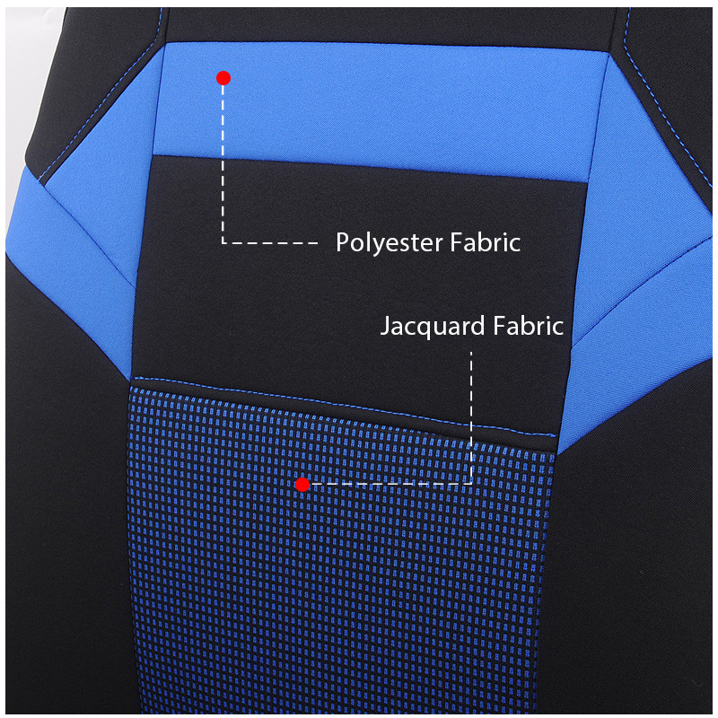 Autoyouth nyári póló design üléshuzat Jacquard szövet autósülés védelem univerzális a legtöbb autóhoz