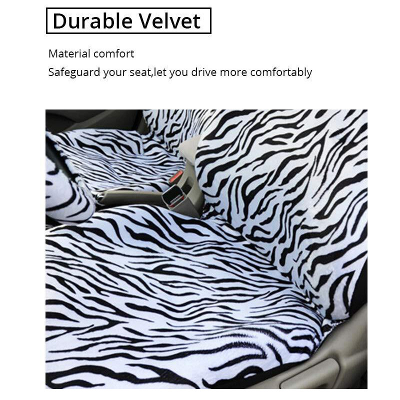 Huse pentru scaune pentru camionete, stil Zebra, 2+1, rezistente, se potrivesc cu cele mai multe camionete, pentru Ford Transitr, pentru Citroen, pentru VW T4, pentru Jumpy, pentru VW Van