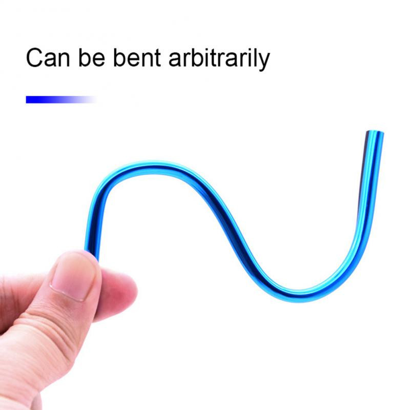 10 tk auto õhu väljalaskeava dekoratiivsed ribad, automaatne isetegemine interjööri muudatused, kroomitud värvilised autode kujundamise tarvikud