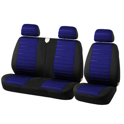 Univerzális nagy teherbírású furgon üléshuzatok Dupla első és hátsó 2+1 üléshez Fiat Toro For Transit Custom Vw Transporterhez