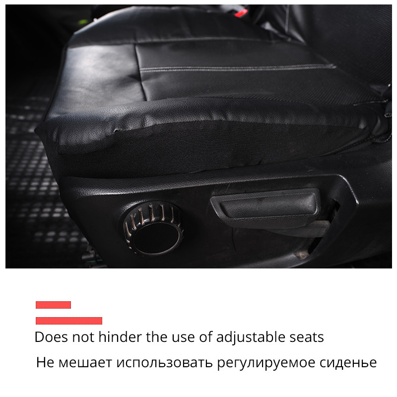 Dupla elülső autó védőburkolat és luxus bőr nagy teherbírású hátsó 1+2 üléshuzat univerzális a legtöbb kisteherautóhoz/SUVS/teherautóhoz, Suzuki Liana számára