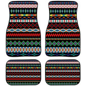 Autóbelső Vintage Stripe Design Kiegészítők Padlószőnyeg Univerzális gumi autós lábszőnyeg BMW E36 E39 E46 E60 F10 F15 modellhez