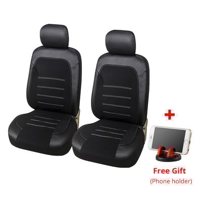 AUTOYOUTH 2vnt Fashion Luxury Flanel Plus PU odinis automobilio sėdynės užvalkalas tinka universalioms automobilinėms kėdutėms toyota Mazda Kia BMW