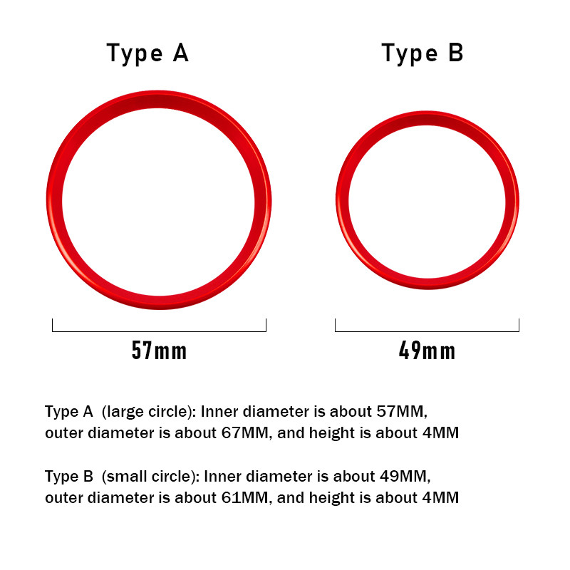 Skirta Mercedes Benz GLE CLA GLA W213 W246 W205 C117 vairo centrinio žiedo lipdukas automobilio skydelio apdailos dangtelio dekoravimo priedai