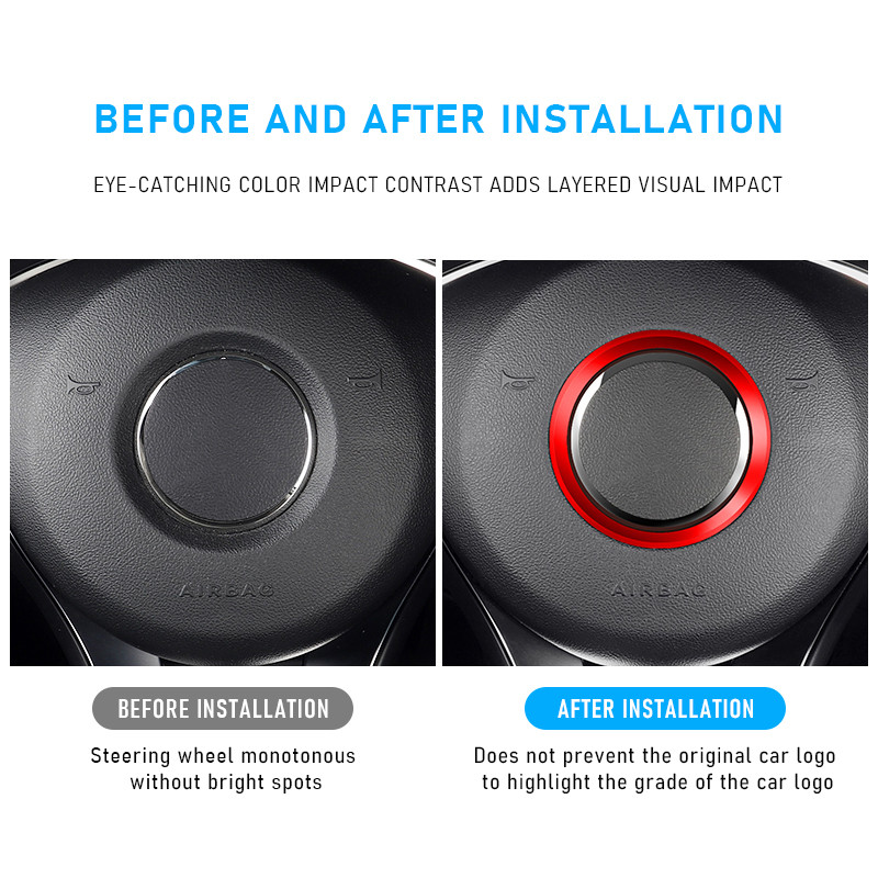 Skirta Mercedes Benz GLE CLA GLA W213 W246 W205 C117 vairo centrinio žiedo lipdukas automobilio skydelio apdailos dangtelio dekoravimo priedai