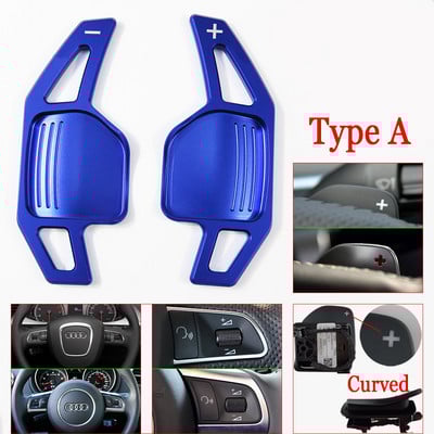 Pentru Audi TT TTS MK2 8J A5 S5 Coupe A4 B8 A3 8P S3 Q5 A8 R8 Sportback Quattro Sline Volan auto DSG Shift Paddle Extensie