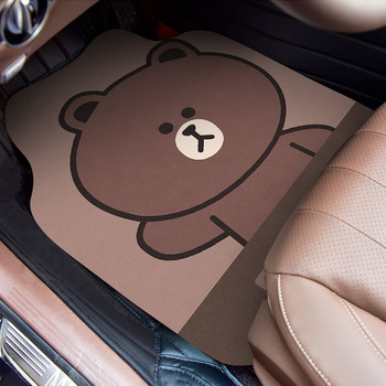 Atsafepro Diatom Cushion Car Mat Car Cartoon Wear - Resistant Anti-Slip Protection Mat Универсална подложка за крака