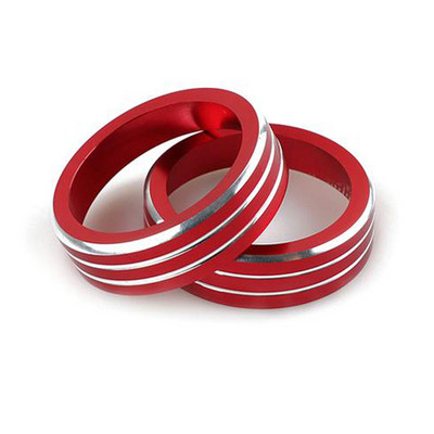 2бр. Автомобилен климатик за контрол на климатика Ring Drim Cover за Nissan Rogue X-Trail 2014-2018 водоустойчиви аксесоари за стайлинг на автомобили