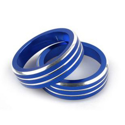 2бр. Автомобилен климатик за контрол на климатика Ring Drim Cover за Nissan Rogue X-Trail 2014-2018 водоустойчиви аксесоари за стайлинг на автомобили