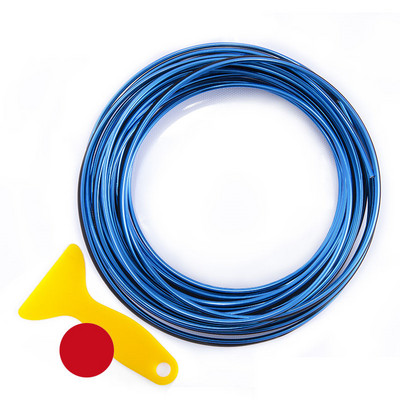 5M ukrasne trake za unutrašnjost automobila za Ford MK2 MK3 MK4 ST Mondeo Fiesta Kuga Mustang Escape Car Central Control Decoration Accessories