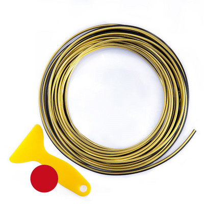 5M ukrasne trake za unutrašnjost automobila za Ford MK2 MK3 MK4 ST Mondeo Fiesta Kuga Mustang Escape Car Central Control Decoration Accessories