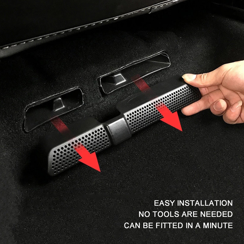 2 бр./компл. Чисто нов ABS автомобилен капак за вентилационен отвор за SEAT Ateca 2016 2017 2018 Капаци на изходните канали на климатика под седалката