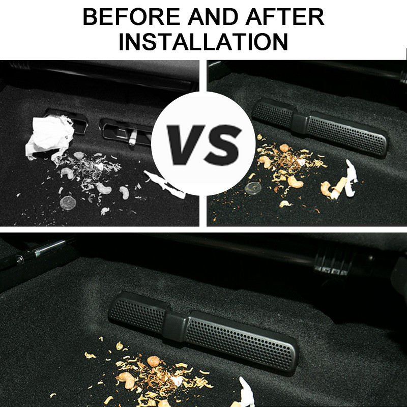 2 бр./компл. Чисто нов ABS автомобилен капак за вентилационен отвор за SEAT Ateca 2016 2017 2018 Капаци на изходните канали на климатика под седалката