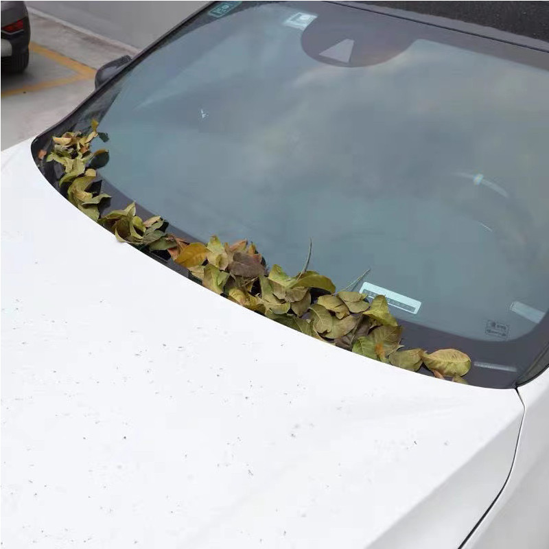 За Volvo XC60 2018-2023 анти-листови отломки, блокиращи слот за източване на чистачките, модифицирани консумативи за автомобили