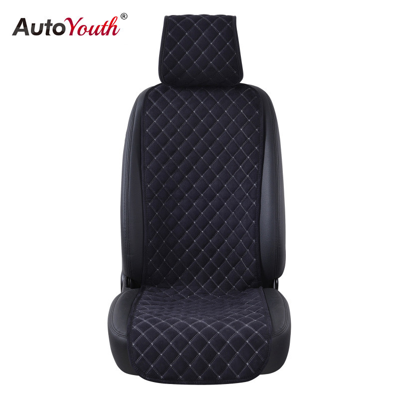 AUTOYOUTH 1 DB autók üléshuzat párna bársony univerzális ülésvédő minden üléshez, melegen tart autóbelső tartozékok