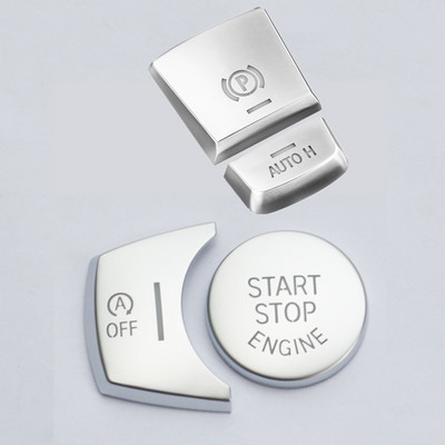 Оформление на автомобила за BMW X3 X4 X5 X6 F25 F26 F15 F16 Капак на бутона за СТАРТ на двигателя Аксесоари за превключвател STOP (опция за лява и дясна ръка)