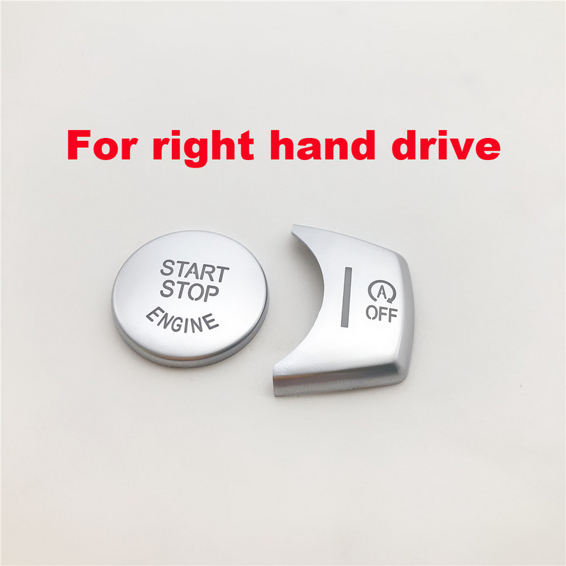 Оформление на автомобила за BMW X3 X4 X5 X6 F25 F26 F15 F16 Капак на бутона за СТАРТ на двигателя Аксесоари за превключвател STOP (опция за лява и дясна ръка)