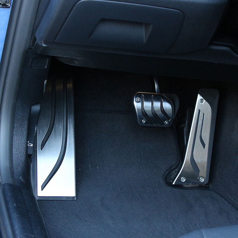 Auto pedaalide pedaalikate sobib BMW F20 F21 F22 F23 F24 F30 F31 F32 F33 F34 F35 F36 F80 F82 F83 E81 E82 E88 E90 E91 E92 E93 LHD jaoks