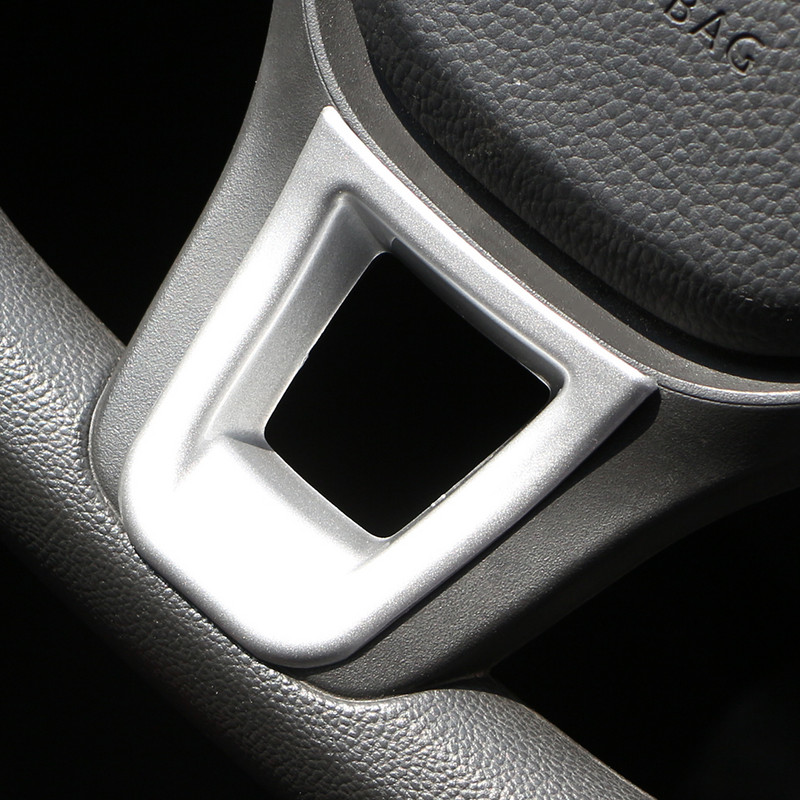 Kormánykerék dekorációs burkolat burkolat matrica Volkswagen VW Passat B8 Tiguan MK2 Golf 7 7.5 MK7 MK7.5 E-UP tartozékokhoz