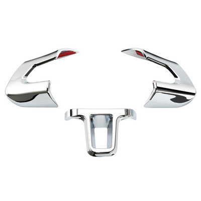 ABS Chromo apdailos priedai, skirti Volkswagen /VW /GOLF 6 MK6 /POLO /JETTA MK5 MK6 bora vairo lipdukas