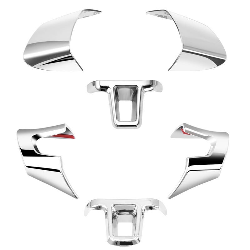 ABS Chromo apdailos priedai, skirti Volkswagen /VW /GOLF 6 MK6 /POLO /JETTA MK5 MK6 bora vairo lipdukas