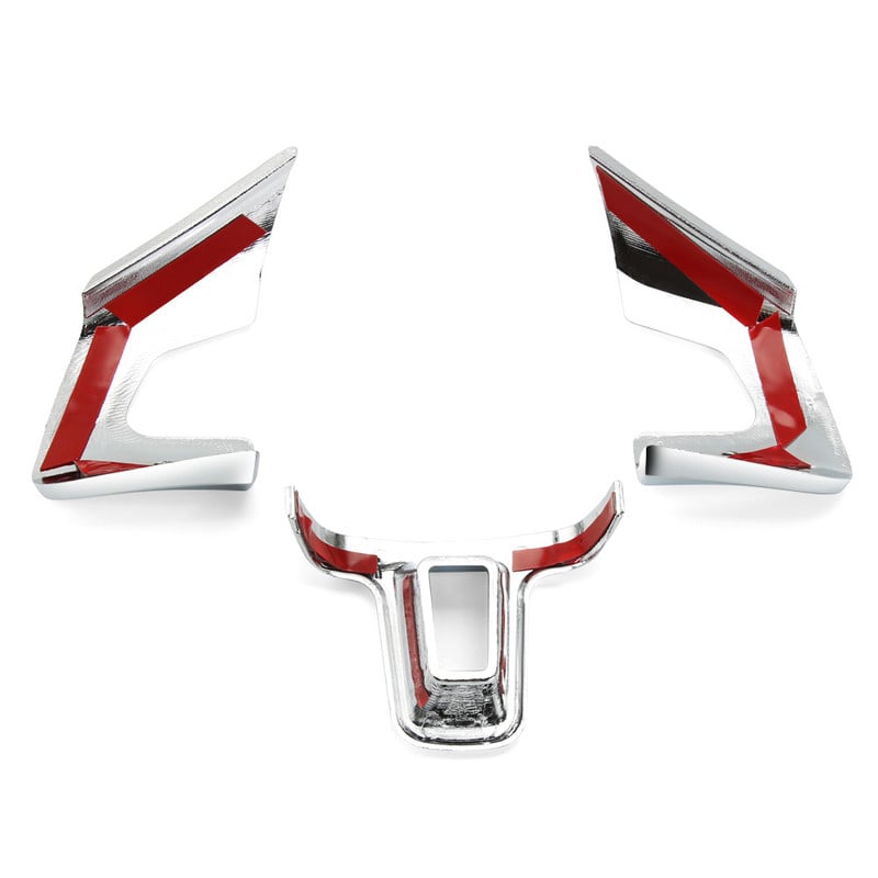 ABS Chromo apdailos priedai, skirti Volkswagen /VW /GOLF 6 MK6 /POLO /JETTA MK5 MK6 bora vairo lipdukas