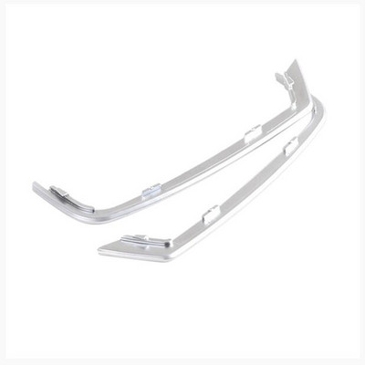 2Pcs naljepnice utora za visokotonac na vratima za F10 F11-BMW serije 5 2014-2017 ABS krom okvir zvučnika na vratima