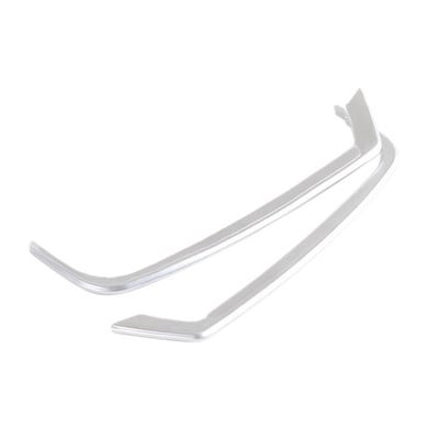 2Pcs naljepnice utora za visokotonac na vratima za F10 F11-BMW serije 5 2014-2017 ABS krom okvir zvučnika na vratima