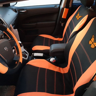 Butterfly automobilių sėdynių užvalkalai Universalūs automobilio sėdynės užvalkalai Automobilių sėdynių apsauginiai užvalkalai Moteriški automobilio salono priedai (9 spalvos)