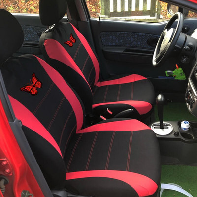 Butterfly automobilių sėdynių užvalkalai Universalūs automobilio sėdynės užvalkalai Automobilių sėdynių apsauginiai užvalkalai Moteriški automobilio salono priedai (9 spalvos)