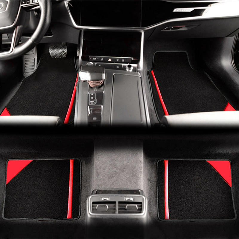 4db univerzális autós padlószőnyeg SEAT Ateca Arona ibiza Leon Toledo Exeo szőnyegpadlóhoz autó belső kiegészítők
