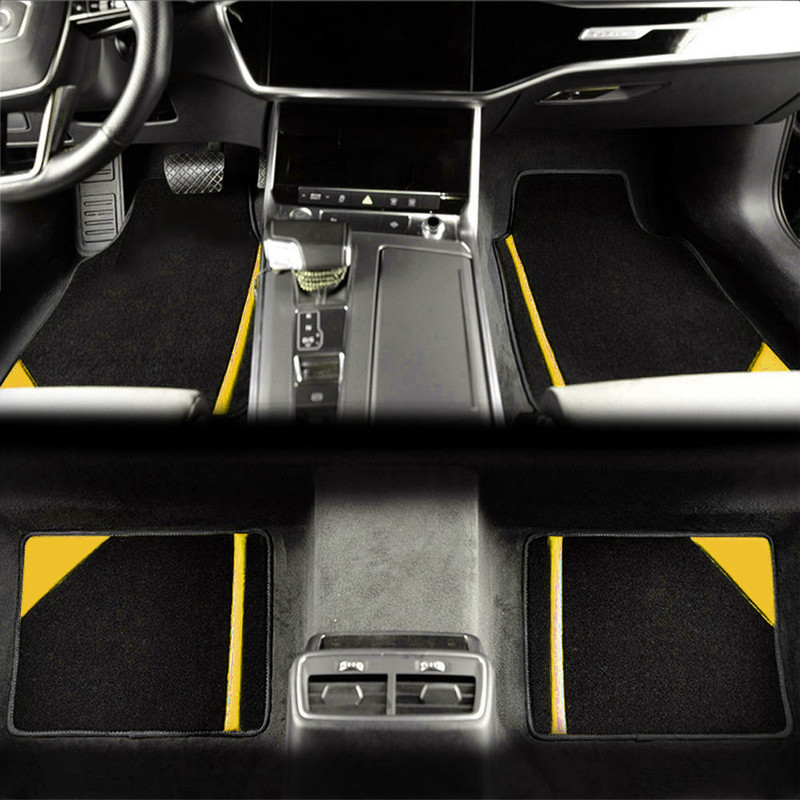 4db univerzális autós padlószőnyeg SEAT Ateca Arona ibiza Leon Toledo Exeo szőnyegpadlóhoz autó belső kiegészítők