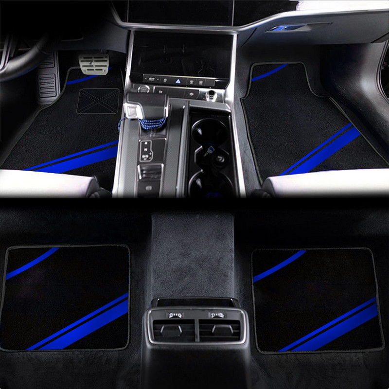4db autós padlószőnyeg Univerzális vízálló szőnyeg Honda HR-V Fit autóbelső tartozékaihoz
