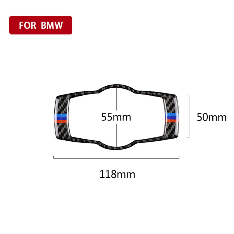Autosalongi lisatarvikud Esitulede lüliti raami katte trimmi süsinikkiust kleebis BMW E90 E92 E93 320i 325i 2005-2012 jaoks