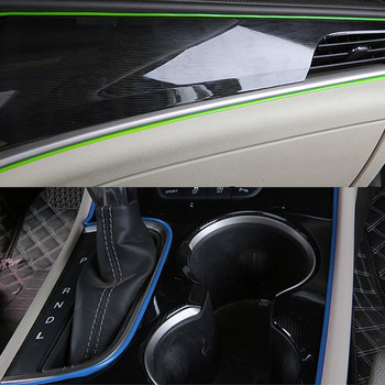 Styling αυτοκινήτου 5M/τεμ. Universal DIY Flexible Εσωτερική Διακόσμηση Διακοσμητικές λωρίδες Αυτοκόλλητα γραμμής άκρων αυτοκινήτου Αυτοκόλλητα DIY Auto