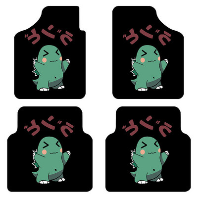 Covoraș universal pentru podea auto Set complet de 4 covoare pentru podea față și spate de protecție Auto SUV Camioane Van Sedan Cauciuc