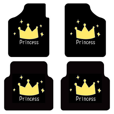 Covoraș universal pentru podea auto Set complet de 4 covoare pentru podea față și spate de protecție Auto SUV Camioane Van Sedan Cauciuc