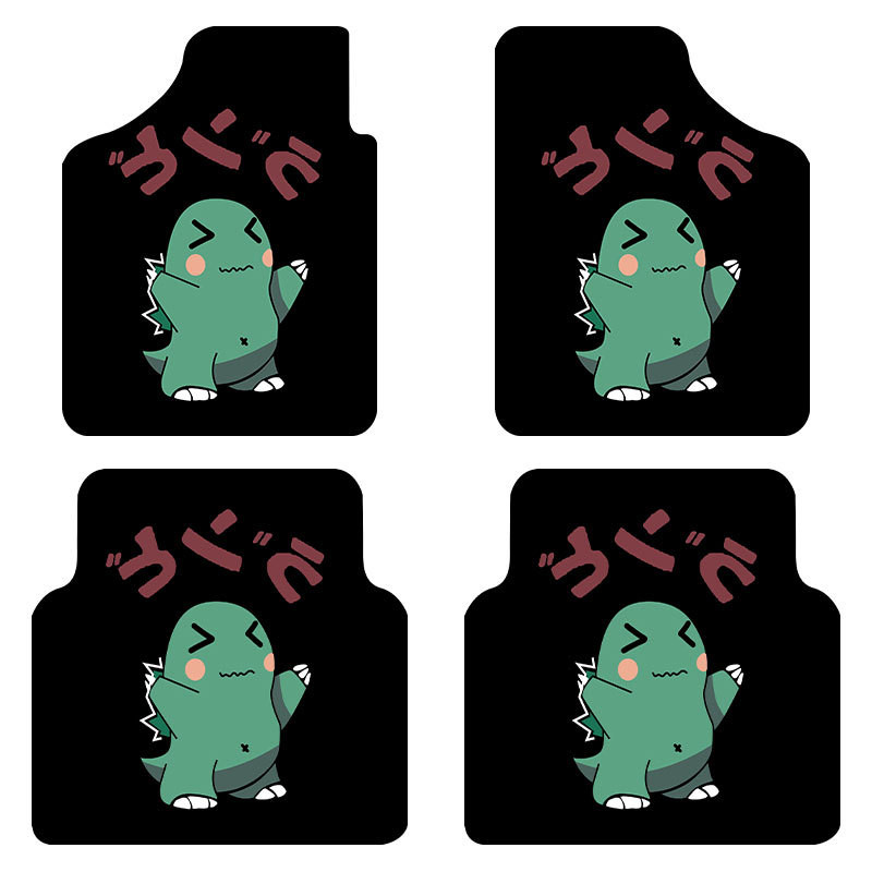 Covoraș universal pentru podea auto Set complet de 4 covoare pentru podea față și spate de protecție Auto SUV Camioane Van Sedan Cauciuc