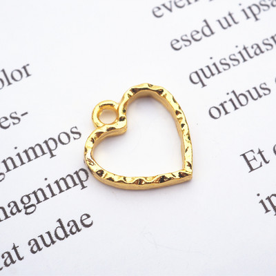 Mini arany UV gyanta alap nyitott keret, epoxi forma fém bűbáj ékszer medál keret nyaklánc kiegészítők barkács kézműves szerszám