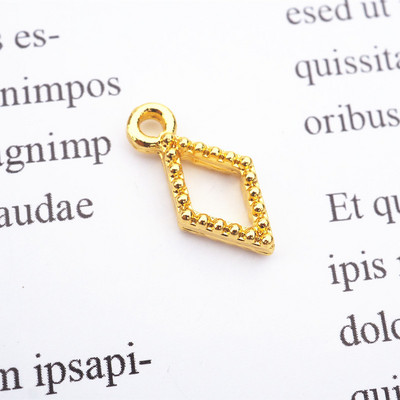 Mini arany UV gyanta alap nyitott keret, epoxi forma fém bűbáj ékszer medál keret nyaklánc kiegészítők barkács kézműves szerszám